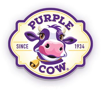 Purple Ice Cream Logo - Purple Cow