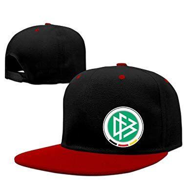 German Red White Logo - Supmoon German Football Logo Cool Snapback Red at Amazon Men's ...