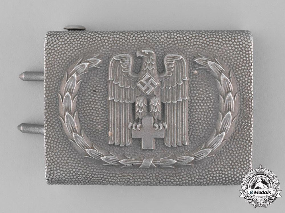 German Red White Logo - Germany, DRK. A 1938 Enlisted Pattern German Red Cross Belt Buckle