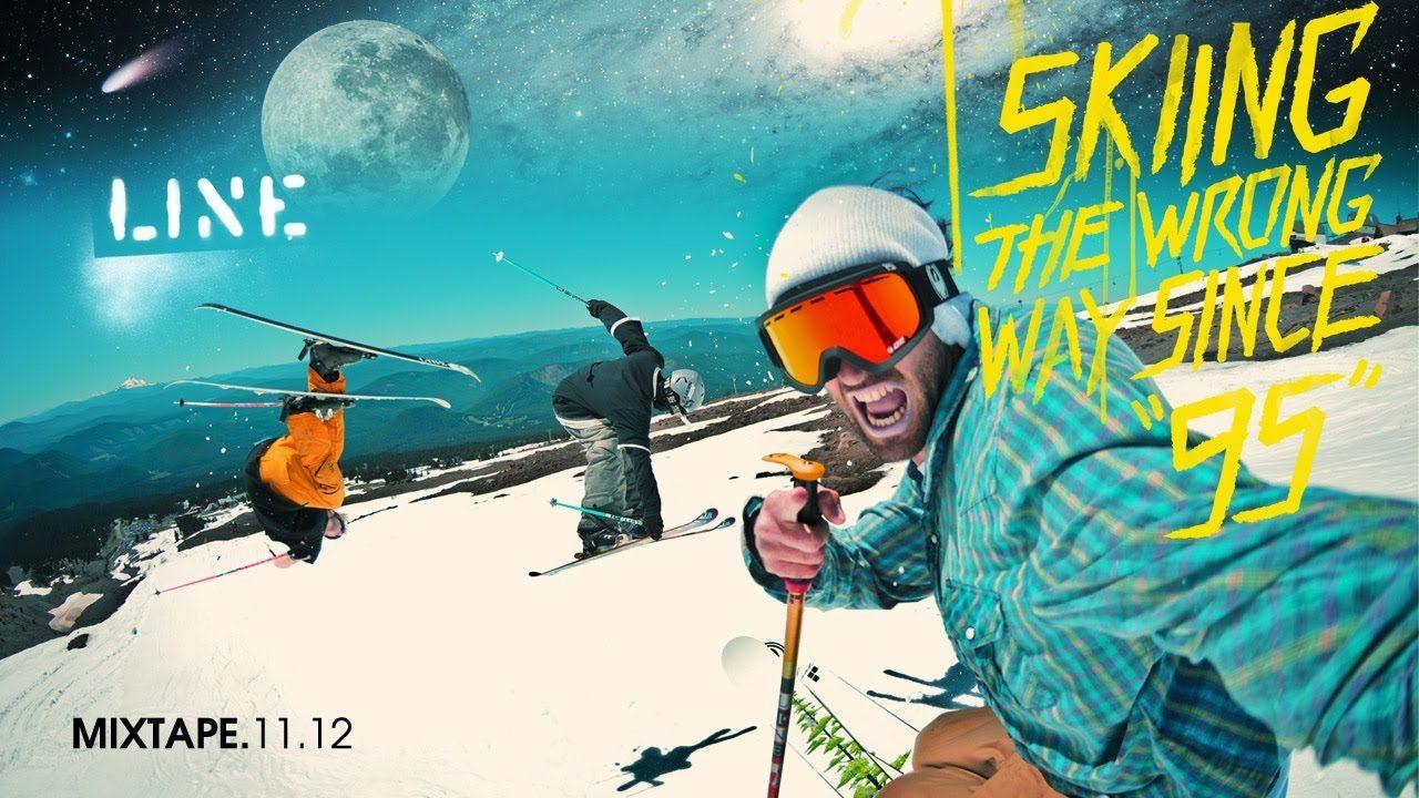 Line Skis Logo - LINE Skis Team Mixtape 2011 the Wrong Way Since '95