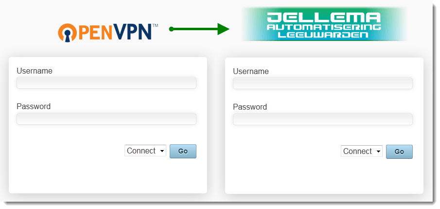 Web Server Logo - Change the logo on the web server interfaces | OpenVPN