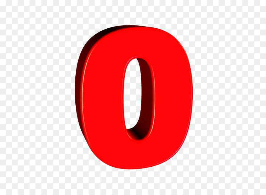 Red Numbers Logo - Logo Red Circle 0 PNG png download
