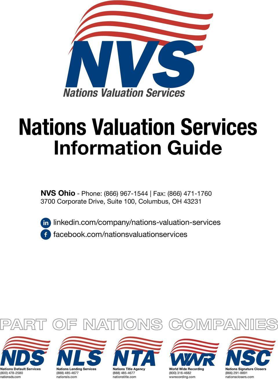 Nations Lending Logo - Nations Valuation Services - PDF