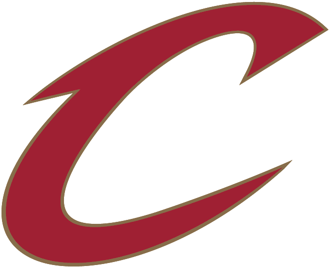 Red C Logo - Cleveland Cavaliers Alternate Logo (2004) - A red C outlined in gold ...