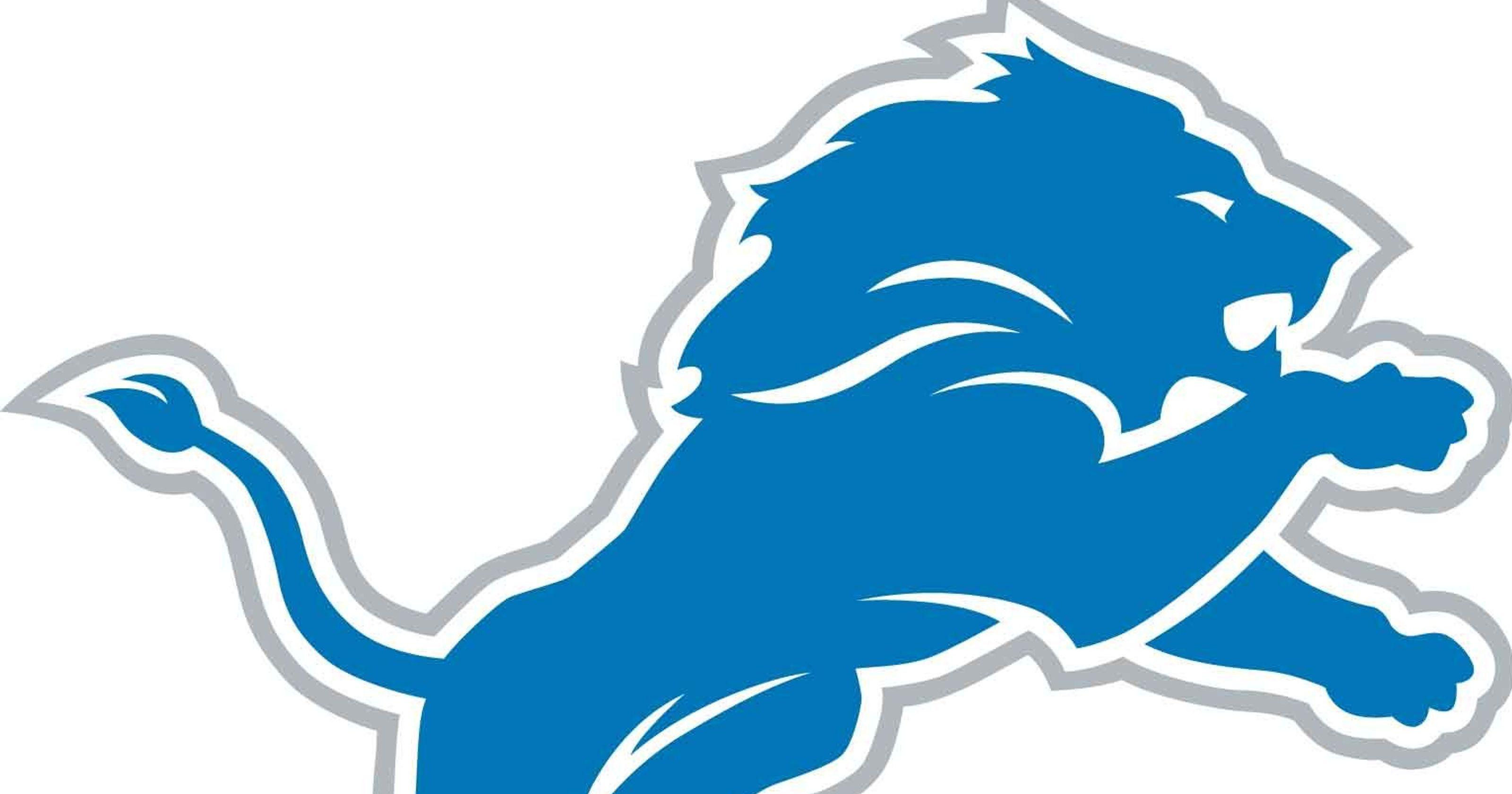 Blue Lion Logo - Detroit Lions tweak logo and font, will alter uniforms, too