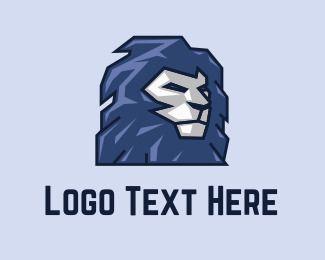 Blue Lion Logo - Mane Logo Maker | BrandCrowd
