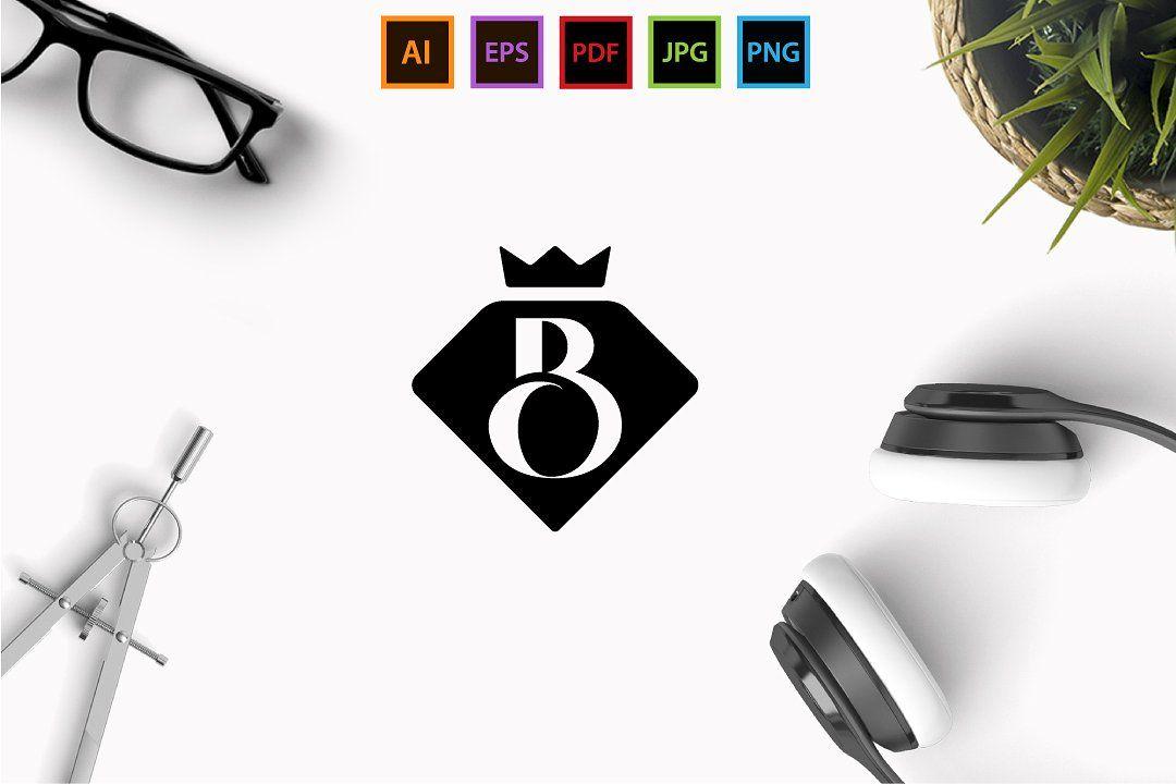 B in Diamond Logo - Eye Catching Logo Designs For Tourism / Hotel Business