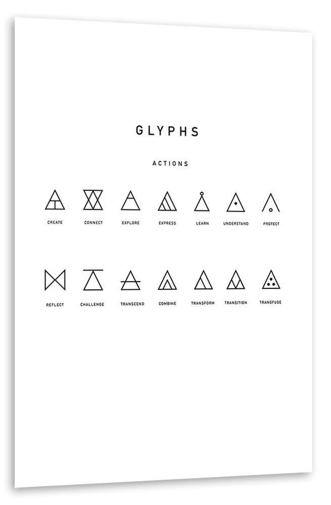 Small Triangles Logo - Hipster-Triangles Poster | design && packaging | Tattoos, Tattoo ...