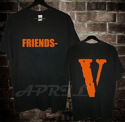 Orange Vlone Logo - ORANGE VLONE FRIENDS T Shirt Size Medium $33.00