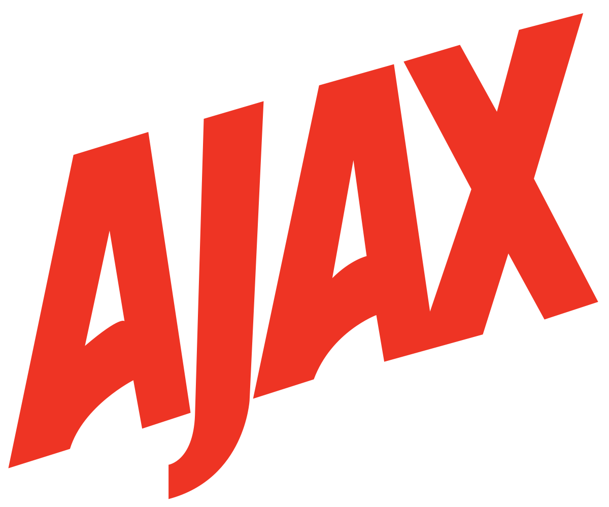 Cleaning Product and Beauty Product Logo - Ajax (cleaning product)
