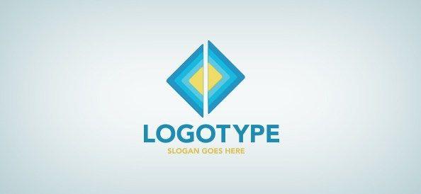 Small Triangles Logo - Triangles Logo Template