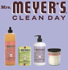 Cleaning Product and Beauty Product Logo - Product Review: Mrs. Meyer's Clean Day | TreeHugger