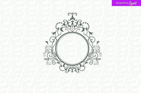 Royal Circle Logo - Luxury, Royal Wedding Logo ~ Logo Templates ~ Creative Market