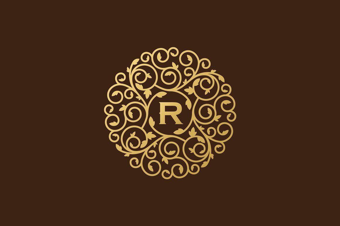 Royal Circle Logo - Royal Luxurious Logo by Graphicsegg on @creativemarket | monogram ...