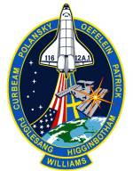 NASA Spaceship Logo - Spacetoday.net: NASA Sets Dec. 7 Launch Date For STS 116