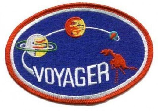 NASA Spaceship Logo - Voyager Mission Patch | NASA Patches #spaceshuttle #space #shuttle ...