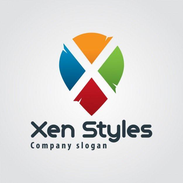 Green and Red X Logo - Free X Icon Vector 71093. Download X Icon Vector