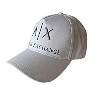 Green and Red X Logo - Armani Exchange Men's Baseball Cap/Golf Cap A/X Logo Black, Green ...