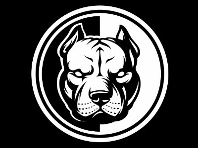 Pitbull Black and White Logo - Pitbull in 2019 | Sticker | Pitbulls, Drawings, Logos
