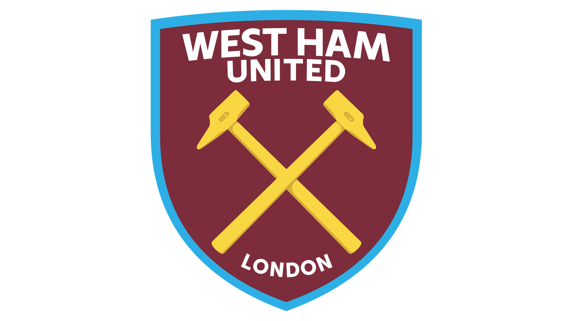 West Ham United Logo - West Ham United logo, West Ham United Symbol, Meaning, History and ...