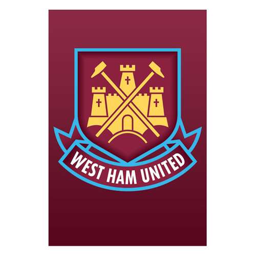 West Ham Logo - Buy Official Football Poster rolled up Futball Design: West Ham Logo