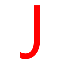 Red Letter J Logo - Free Red Letter J Icon Red Letter J Icon