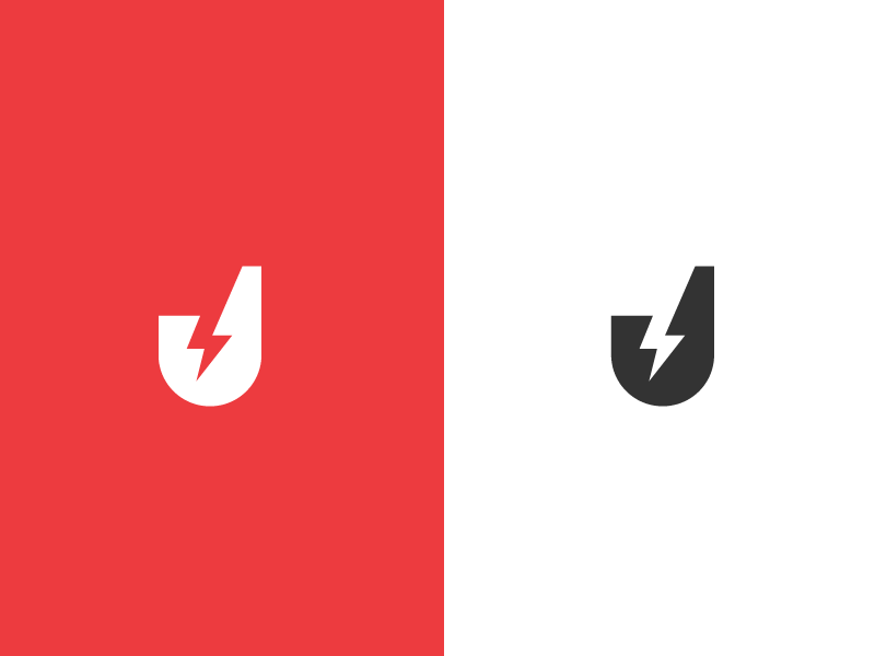 Red Letter J Logo - J Logo | Spark Logo Mood Board - Sparks | Logos, Logo design, Letter ...