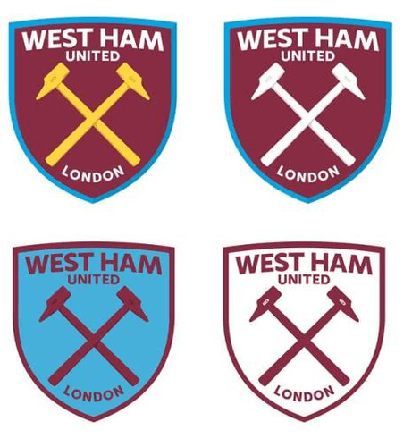 West Ham Logo - New West Ham crests in 2D | West Ham Till I Die