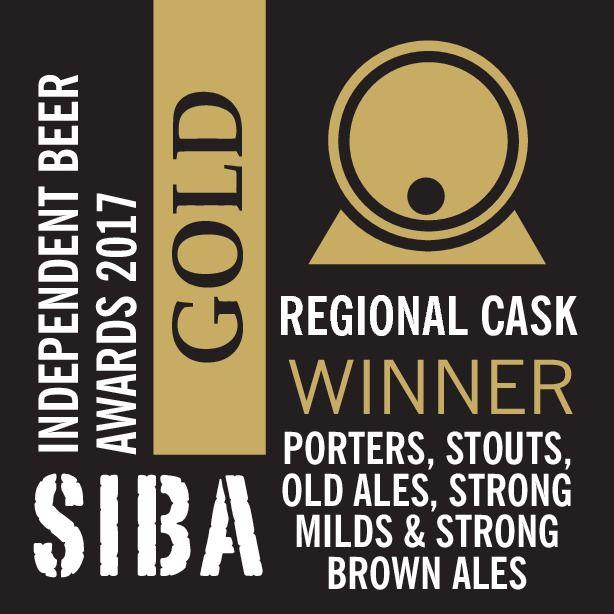 Brown Square Logo - Cask Gold Square logo Regional_porters, stouts, old ales, strong