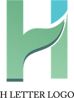 A Green H Logo - H Eagle Letter Logo Vector (.AI) Free Download
