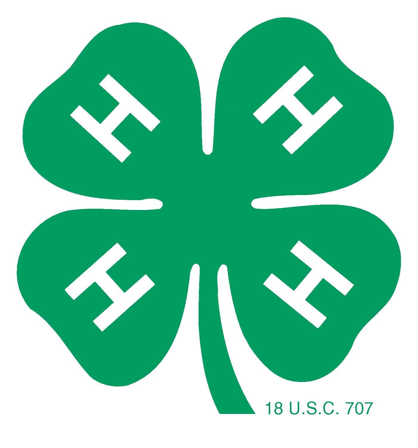 A Green H Logo - 4 H Emblems