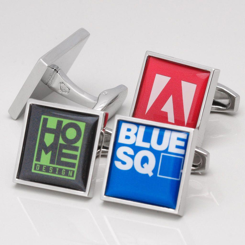 Brown Square Logo - Square Logo Cufflinks by Badger & Brown. The Cufflink