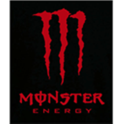 Red and Black Monster Logo - Red-Monster-Energy-drink-logo-black-background2 - Roblox