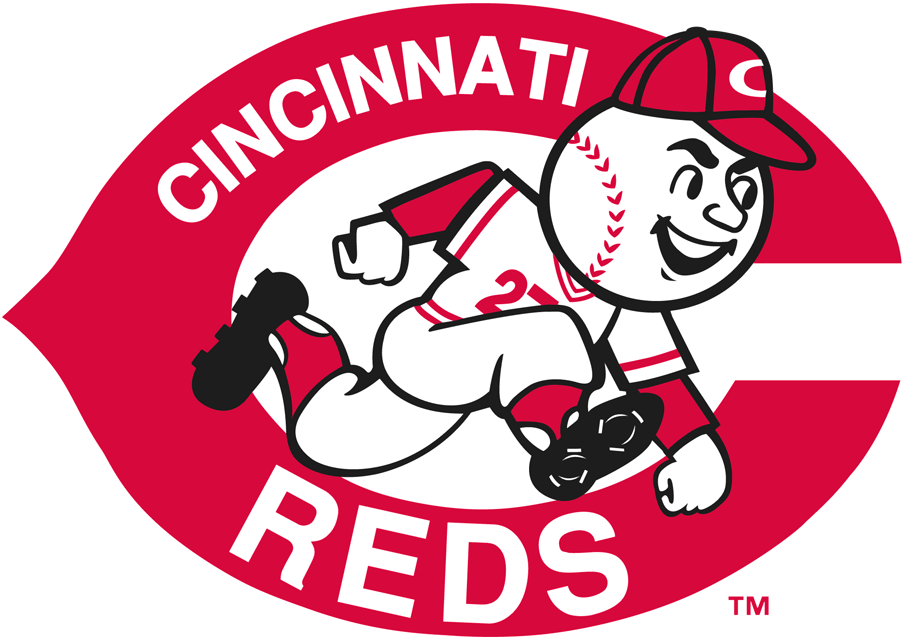 Sports Red Logo - Cincinnati Reds Primary Logo - National League (NL) - Chris ...