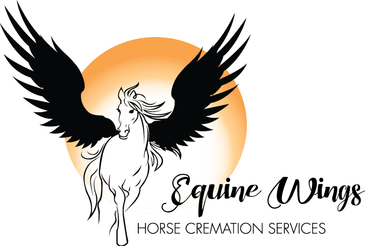 Horse with Wings Logo - Animal Pet Cremation Services – Farnham | Equine Wings
