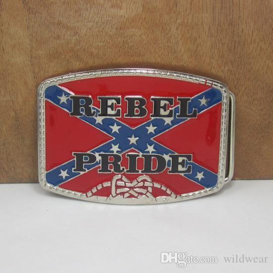 Rebel Superman Logo - BuckleHome Rebel Pride Belt Buckle Confederate Belt Buckle Fashion