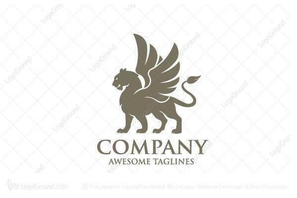 Horse with Wings Logo - Exclusive Logo Lion With Wings Logo. Scifi and Fantasy