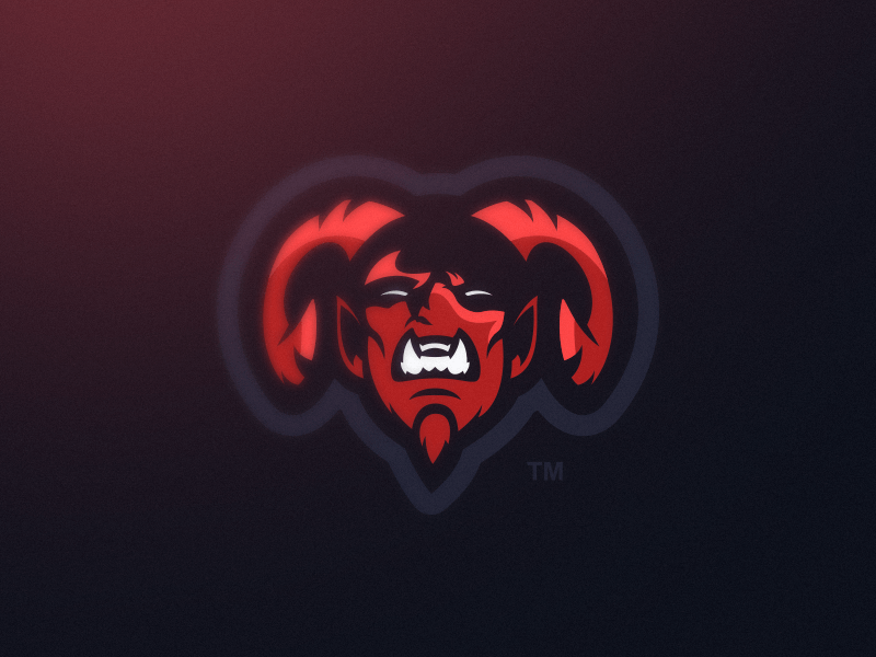 Red eSports Logo - Phobia eSports - Mascot Logo Design Demon by Travis Howell ...