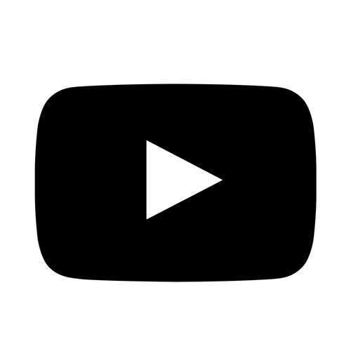 Black YouTube Logo - Black Youtube logo png Free Download