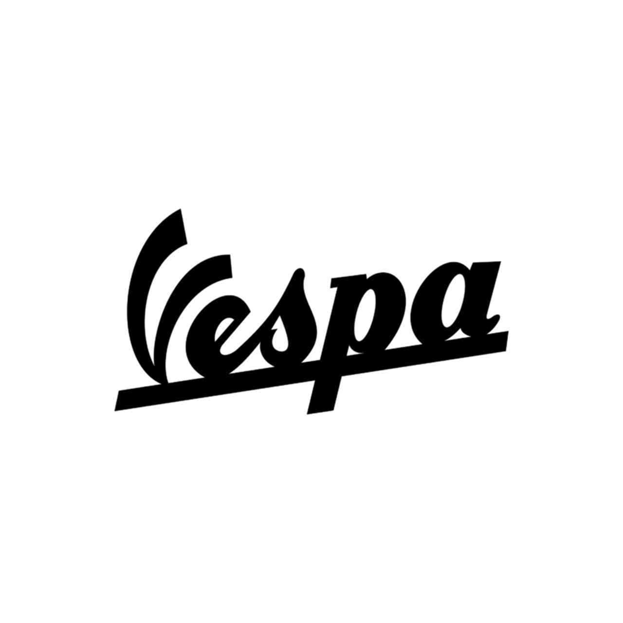 Vespa Logo - Vespa Logo 2 Vinyl Decal