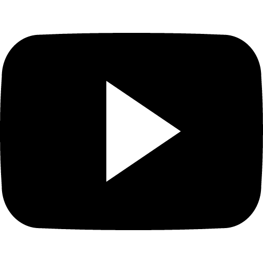 Black YouTube Logo - Black And White Youtube Logo Png Images