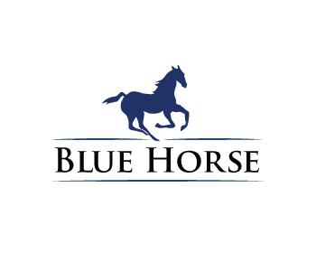 Blue Horse Logo - Blue Horse logo design contest