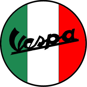Vespa Logo - Logo Vespa Italy. Toni Vintage vespa