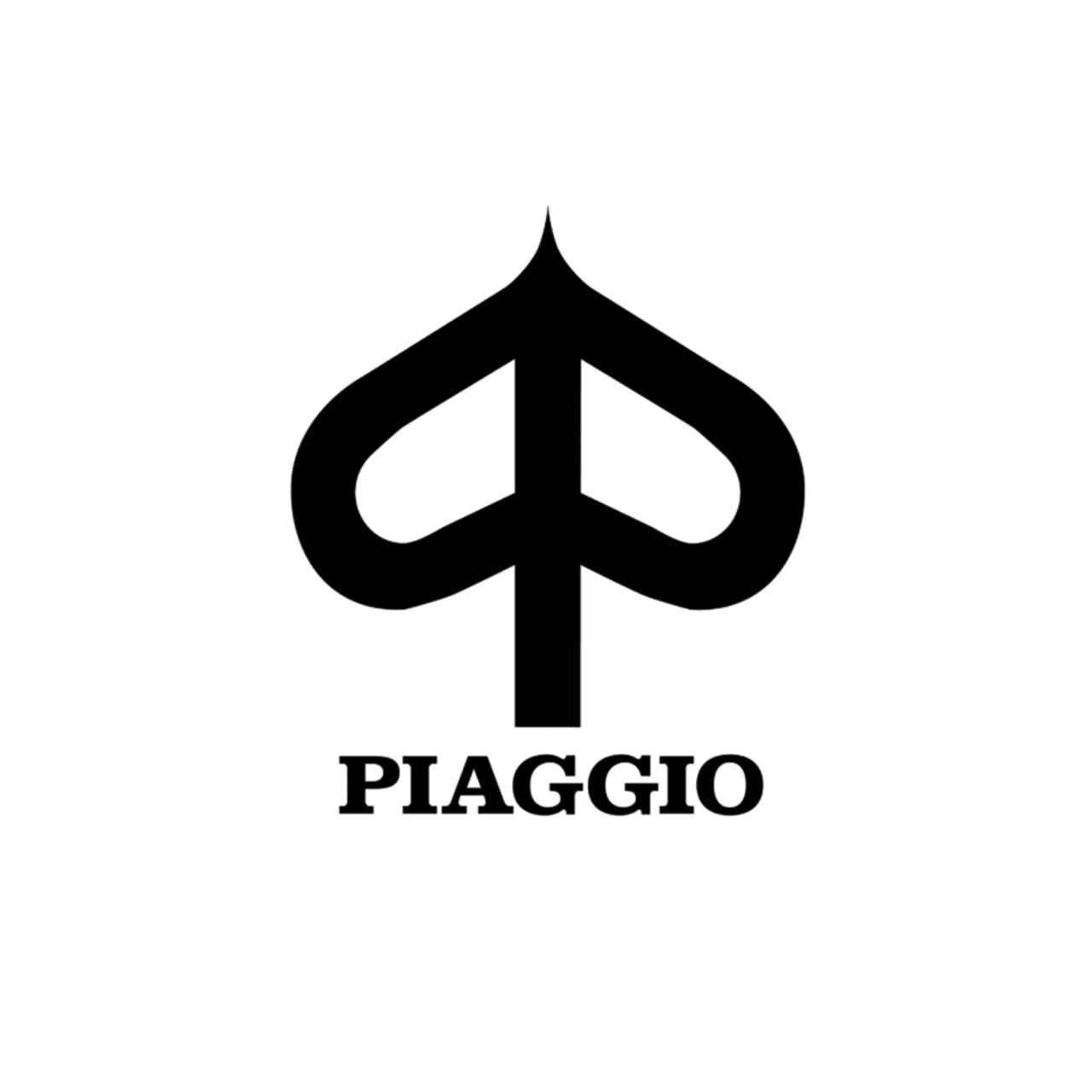Vespa Logo - Vespa Piaggio Logo 2 Vinyl Decal
