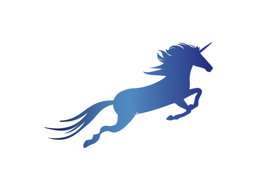Blue Horse Logo - Design Free Logo: Leaping Unicorn Logo Templates