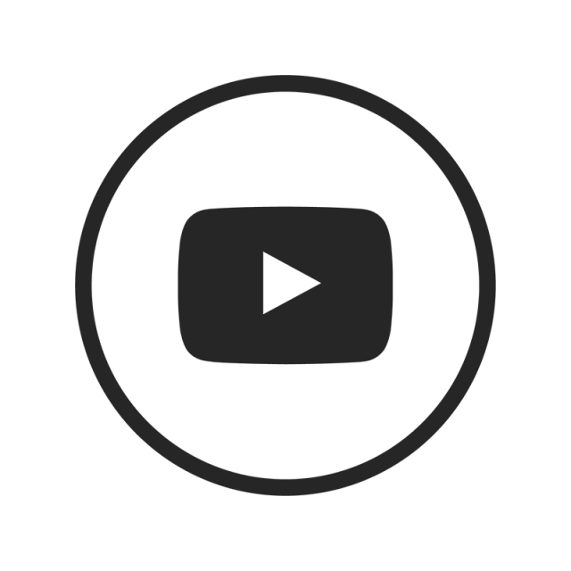 Black YouTube Logo  LogoDix