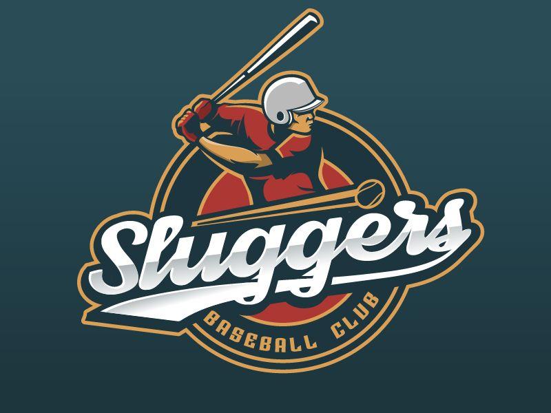 Sluggers Baseball Logo - Sluggers Baseball club logo
