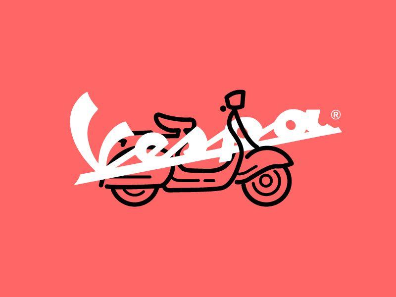 Vespa Logo - Vespa logo concept by Manik n Ratan™ | Dribbble | Dribbble