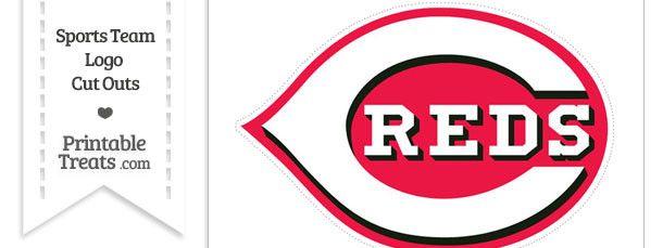 Reds Logo - Large Cincinnati Reds Logo Cut Out — Printable Treats.com