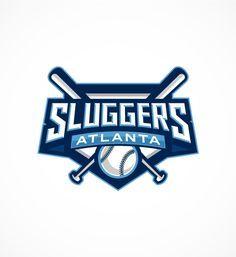 Sluggers Baseball Logo - best #BB image. Sports fonts, Bb and Design trends